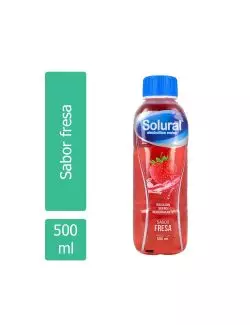 Solural 500 mL Sabor Fresa