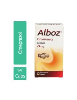 Alboz 20 mg Caja Con Frasco Con 14 Cápsulas