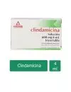 Clindamicina Solución Inyectable 600 Mg  4Ml Caja Con 1 Ampolleta - Rx2