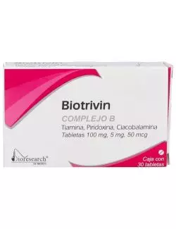 Biotrivin Complejo B 30 Tabletas