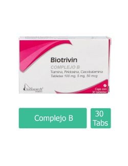 Biotrivin Complejo B 30 Tabletas