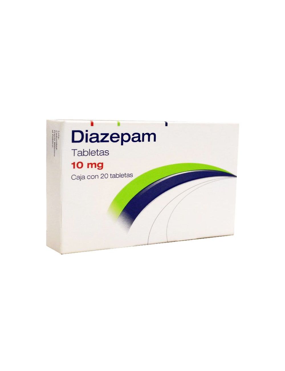 Precio Diazepam 10 mg 20 tabletas | Farmalisto MX