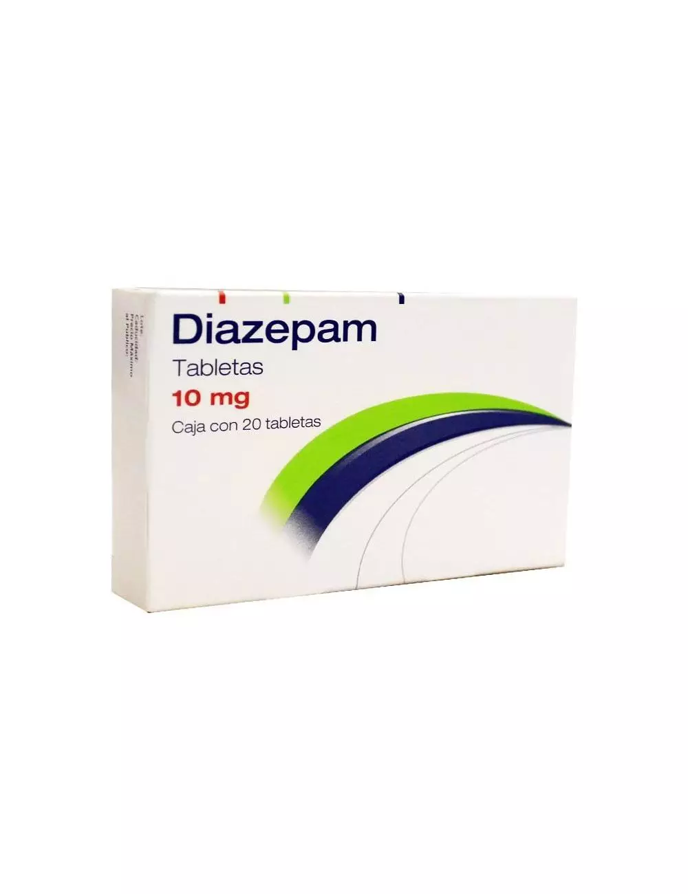 Diazepam 10 mg 20 Tabletas-RX1