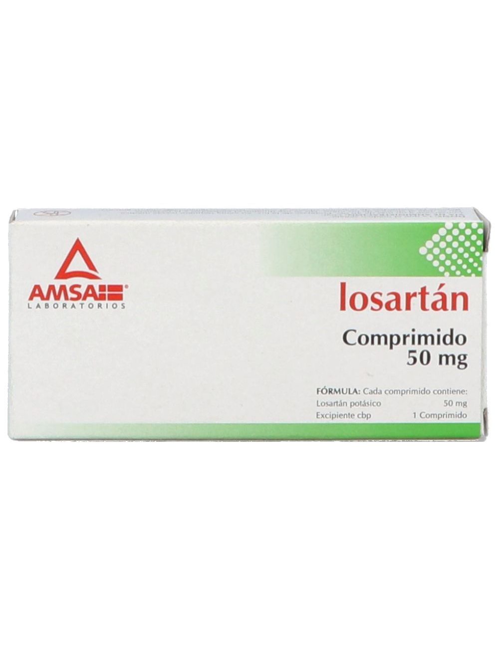 Losartán 50 mg Caja Con 30 Compirmidos