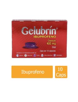 Gelubrin 400 mg Caja Con 10 Cápsulas