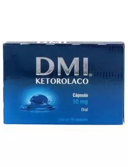 Ketorolaco 10 mg Caja Con 10 Cápsulas