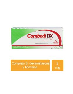 Combedi DX Solución Inyectable 5 mg Caja con 6 Ampolletas
