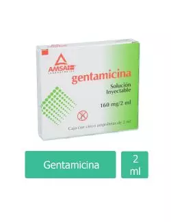 Gentamicina 160Mg/2Ml Amp C5