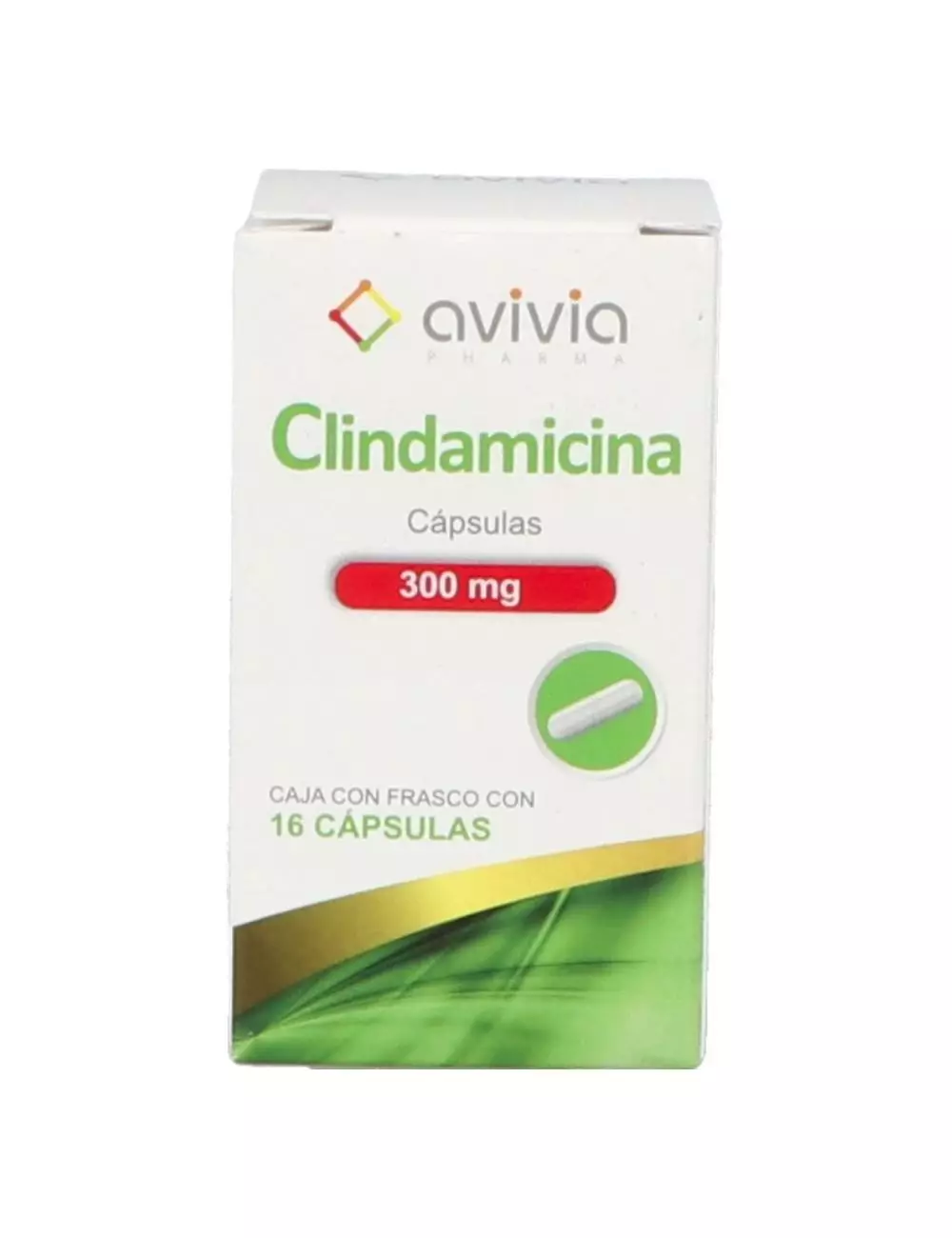 Clindamicina 300 mg 16 Cápsulas - RX2