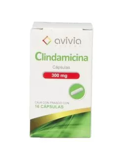 Clindamicina 300 mg 16 Cápsulas - RX2