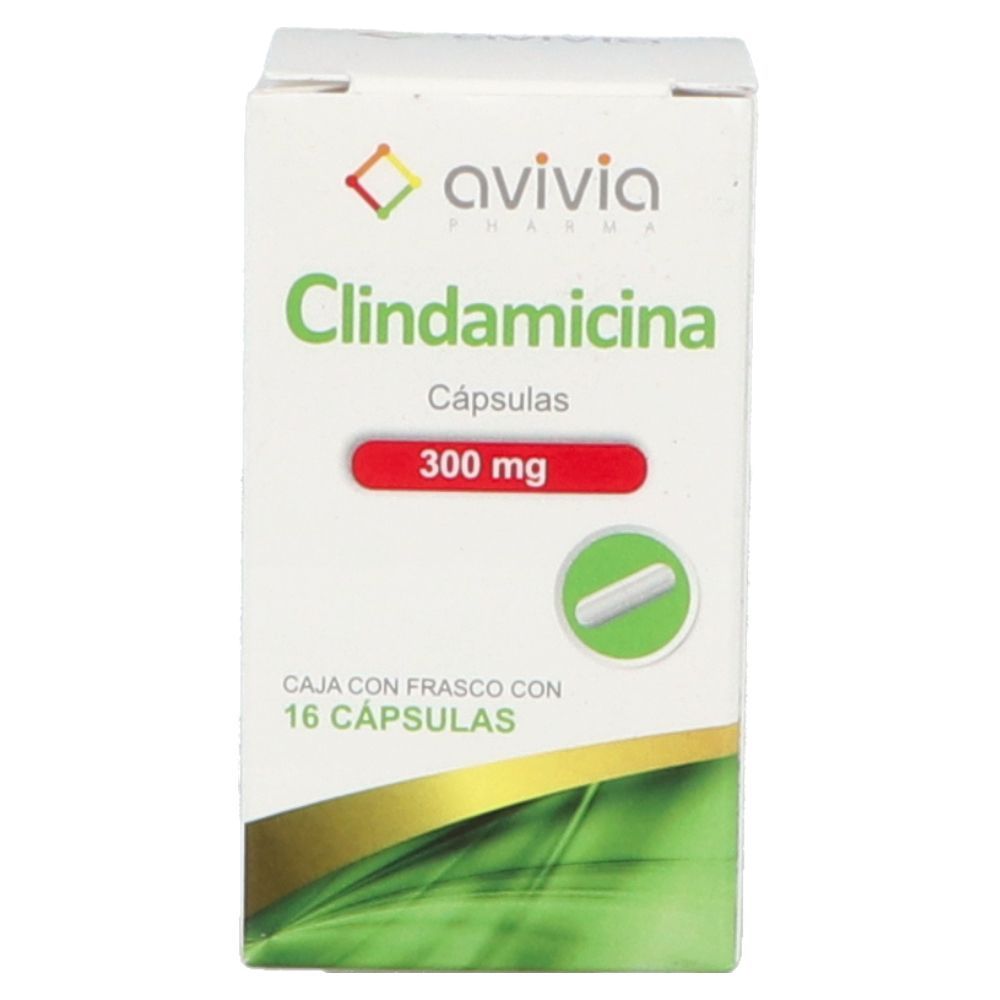 Precio Clindamicina 300 mg 16 cápsulas | Farmalisto MX