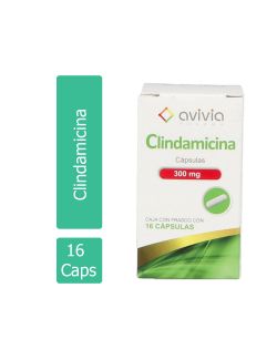 Clindamicina 300 mg 16 Cápsulas - RX2