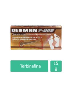 Dermanf Uno Gel 1% Caja Con Tubo Con 15 g