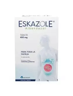 Eskazole 400 mg Caja Con 1 Tableta