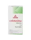 Cefatoxima IM Solución Inyectable Frasco Ámpula 1 g Con Diluyente 4 mL - RX2