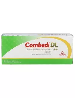 Combedi DL Solución Inyectable 5 mg Caja con 6 Ampolletas