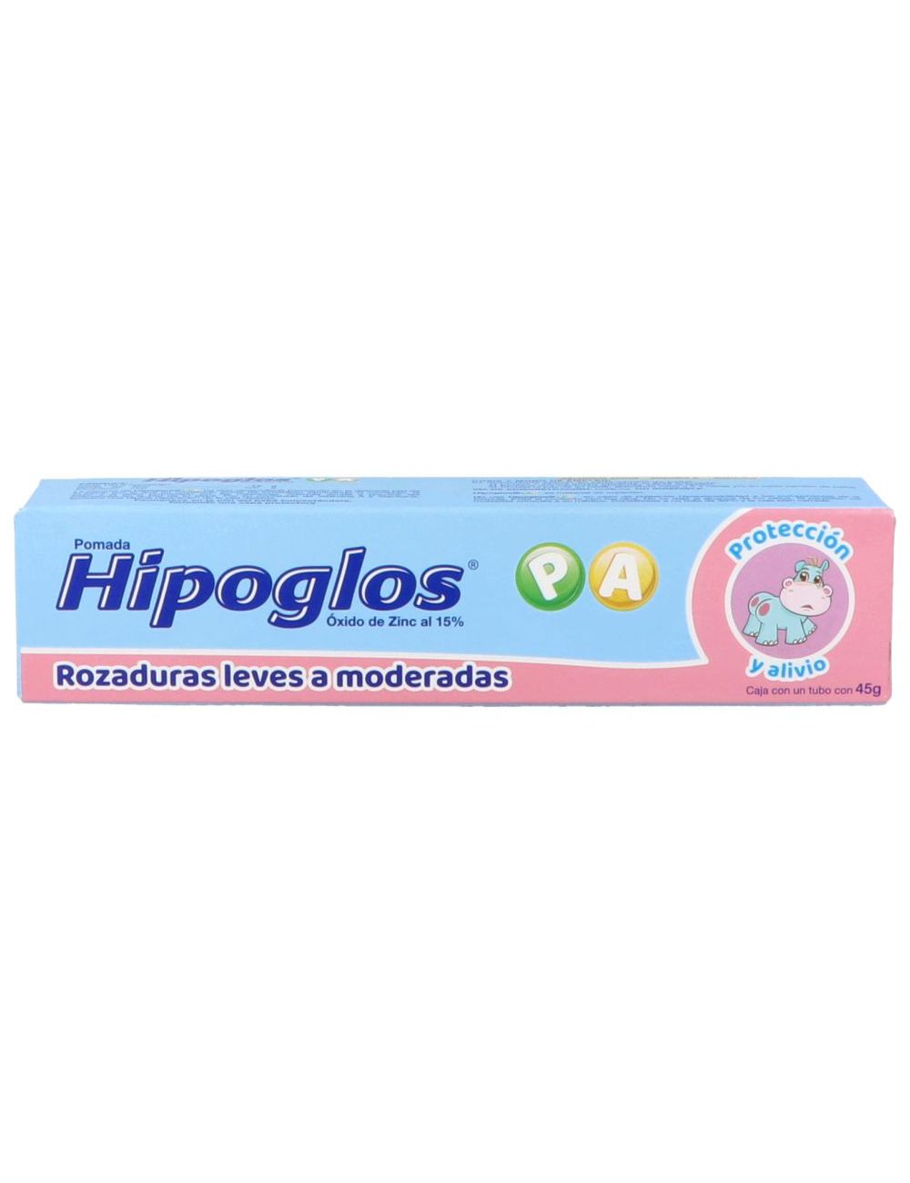 Hipoglos Pa Crema Caja Con Tubo Con 45 g