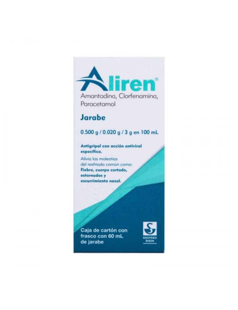 Aliren Jarabe Caja Con Frasco Con 60 mL