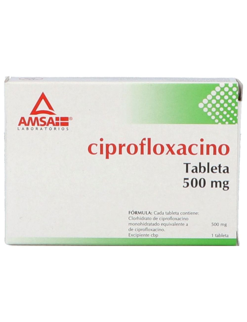 Ciprofloxacino 500 mg Caja Con 14 Tabletas - RX2
