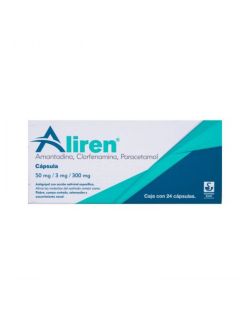 Aliren 50 mg/ 3mg/ 300 mg Caja Con 24 Cápsulas