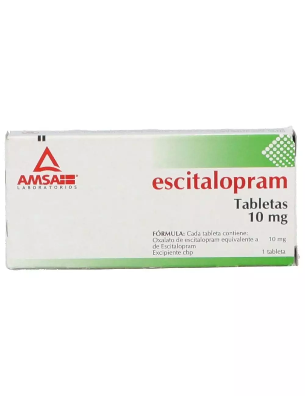 Escitalopram 10Mg Caja Con 14 Tabletas