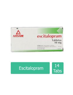 Escitalopram 10Mg Caja Con 14 Tabletas