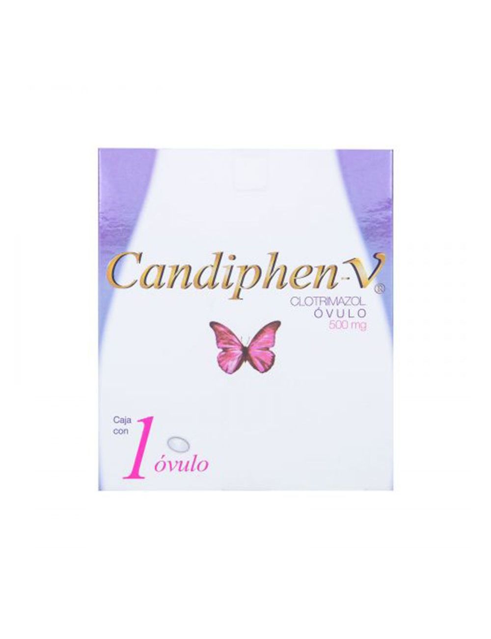 Candiphen V 500 mg Caja Con 1 Óvulo