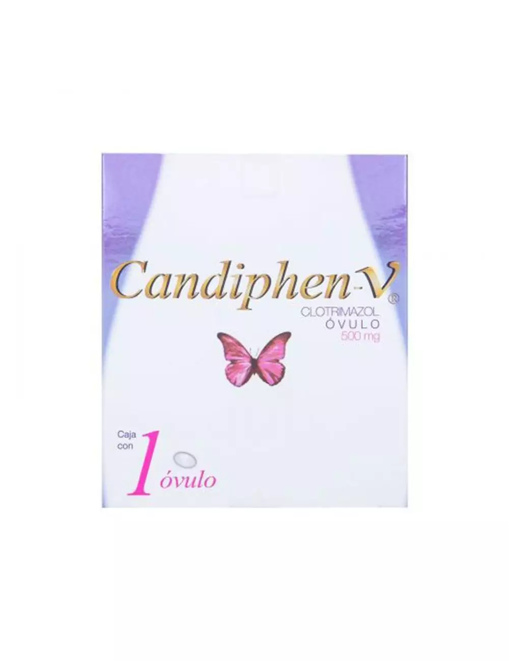 Candiphen V 500 mg Caja Con 1 Óvulo