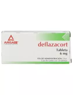 Deflazacort 6 mg Caja Con 20 Tabletas