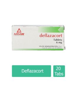 Deflazacort 6 mg Caja Con 20 Tabletas
