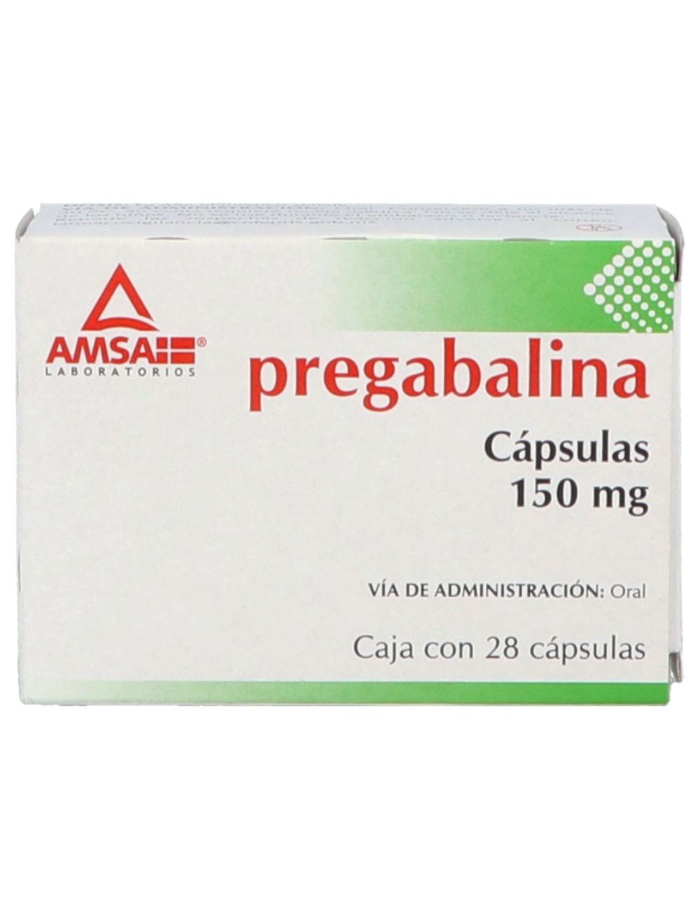 Comprar Pregabalina Amsa 150 mg 28 Cápsulas.