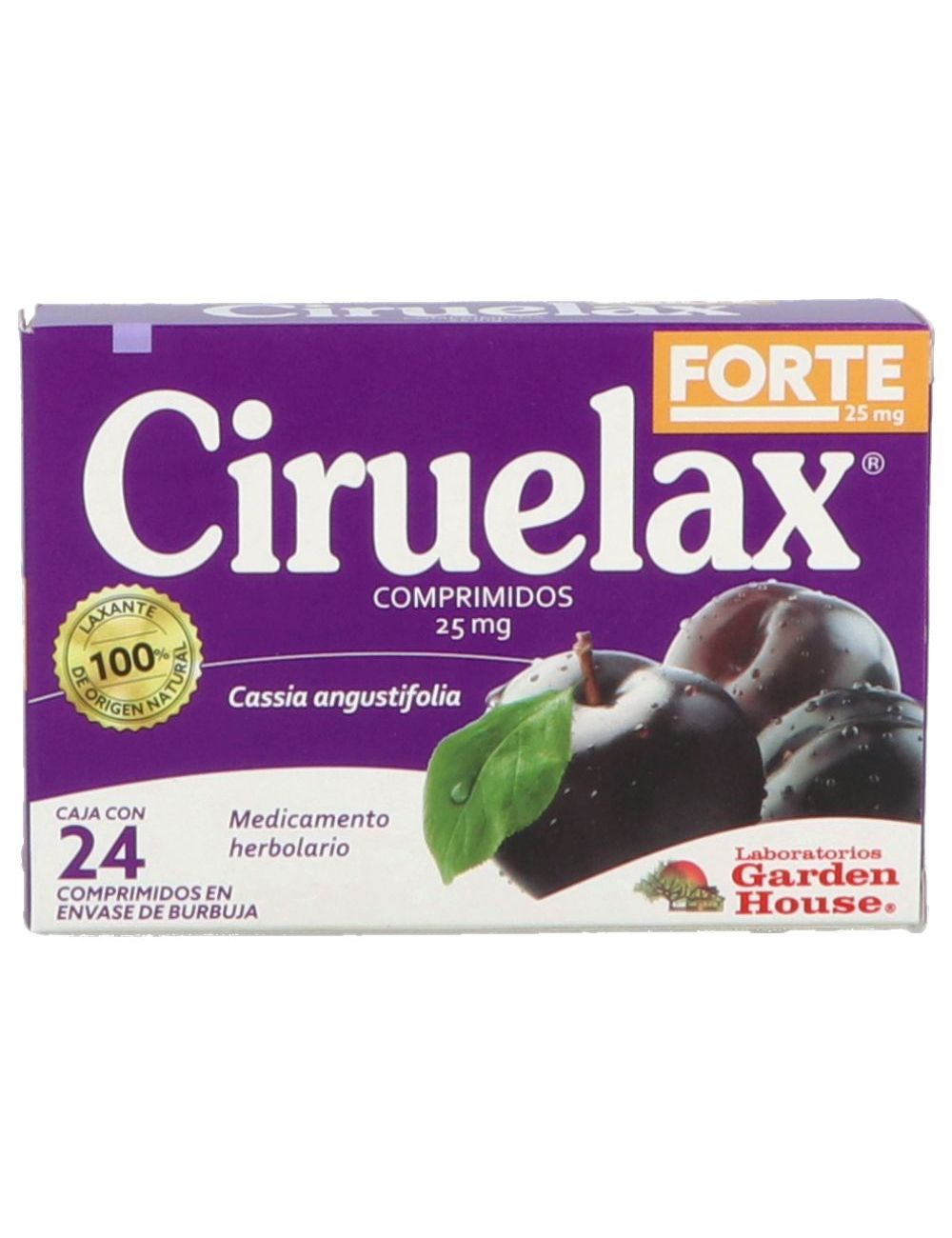 Ciruelax Forte Caja Con 24 Comprimidos