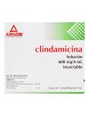 Clindamicina 600 mg/ 4mL Solución Inyectable Caja con 5 Ampolletas-RX2