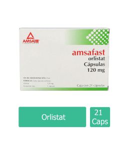 Amsafast 120 mg Caja Con 21 Cápsulas
