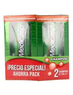 Medicasp Shampoo DuoPack Frascos Con 130 mL