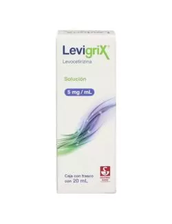 Levigrix Solución 0.5 mg/mL Caja Con Frasco Con 20 mL