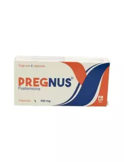 Pregnus 500 mg Caja Con 6 Cápsulas - RX2