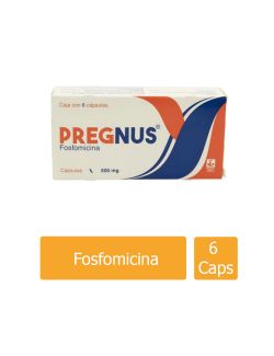 Pregnus 500 mg Caja Con 6 Cápsulas - RX2