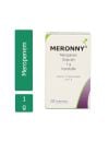 Meronny Solución Inayectable 1 g Caja Con 1 Frasco Ámpula - RX2