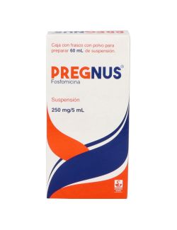 Pregnus Suspensión 250 mg/5 mL Polvo Para 60 mL - RX2