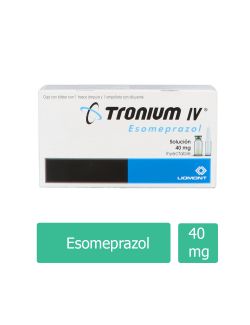 Tronium Iv 40 mg Solución Inyectable Caja Con 1 Frasco Ámpula