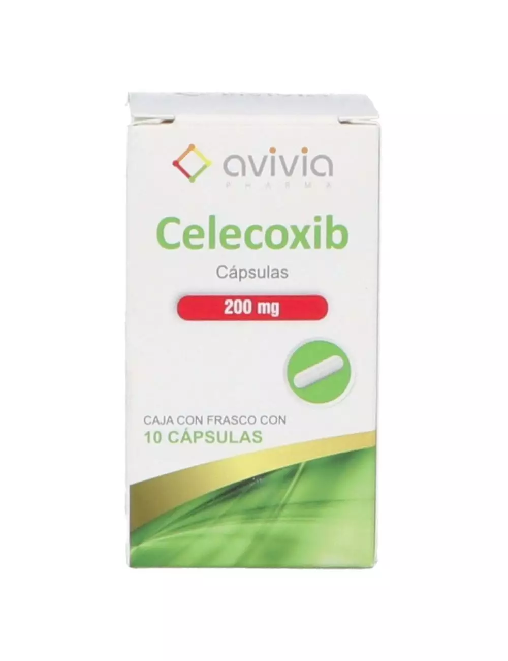 Celecoxib 200 mg Caja Con 10 Comprimidos