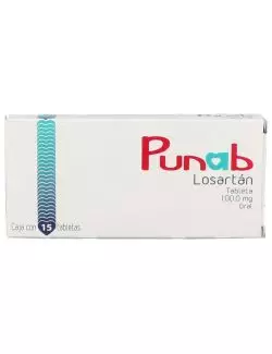 Punab 100 mg Caja Con 15 Tabletas