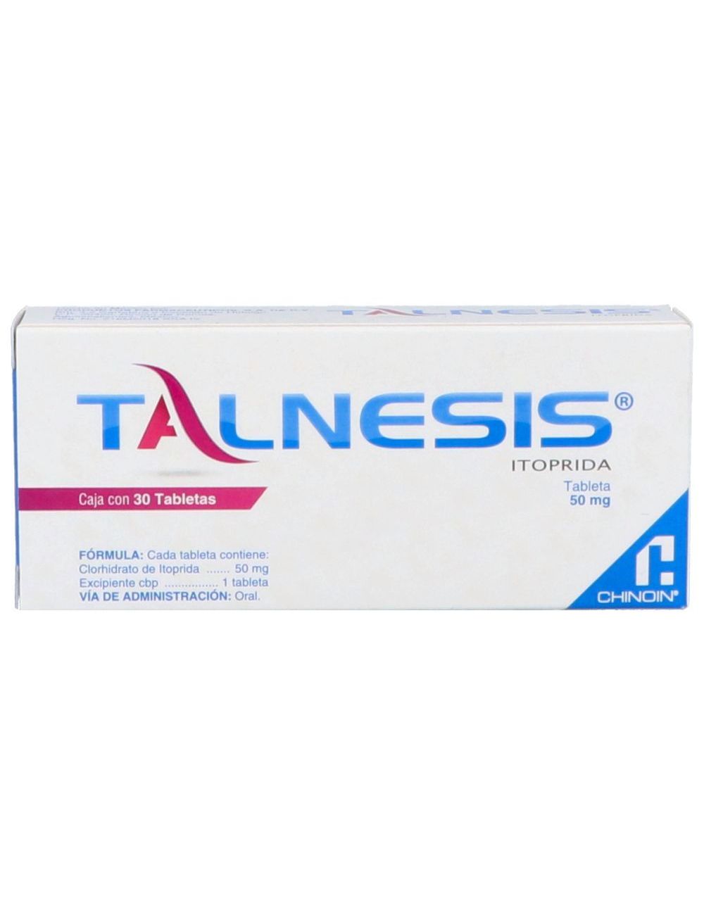 Talnesis 50 mg Caja Con 30 Tabletas