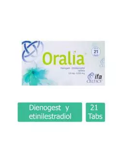 Oralia 2.0 mg/0.030 mg Caja Con 21 Tabletas