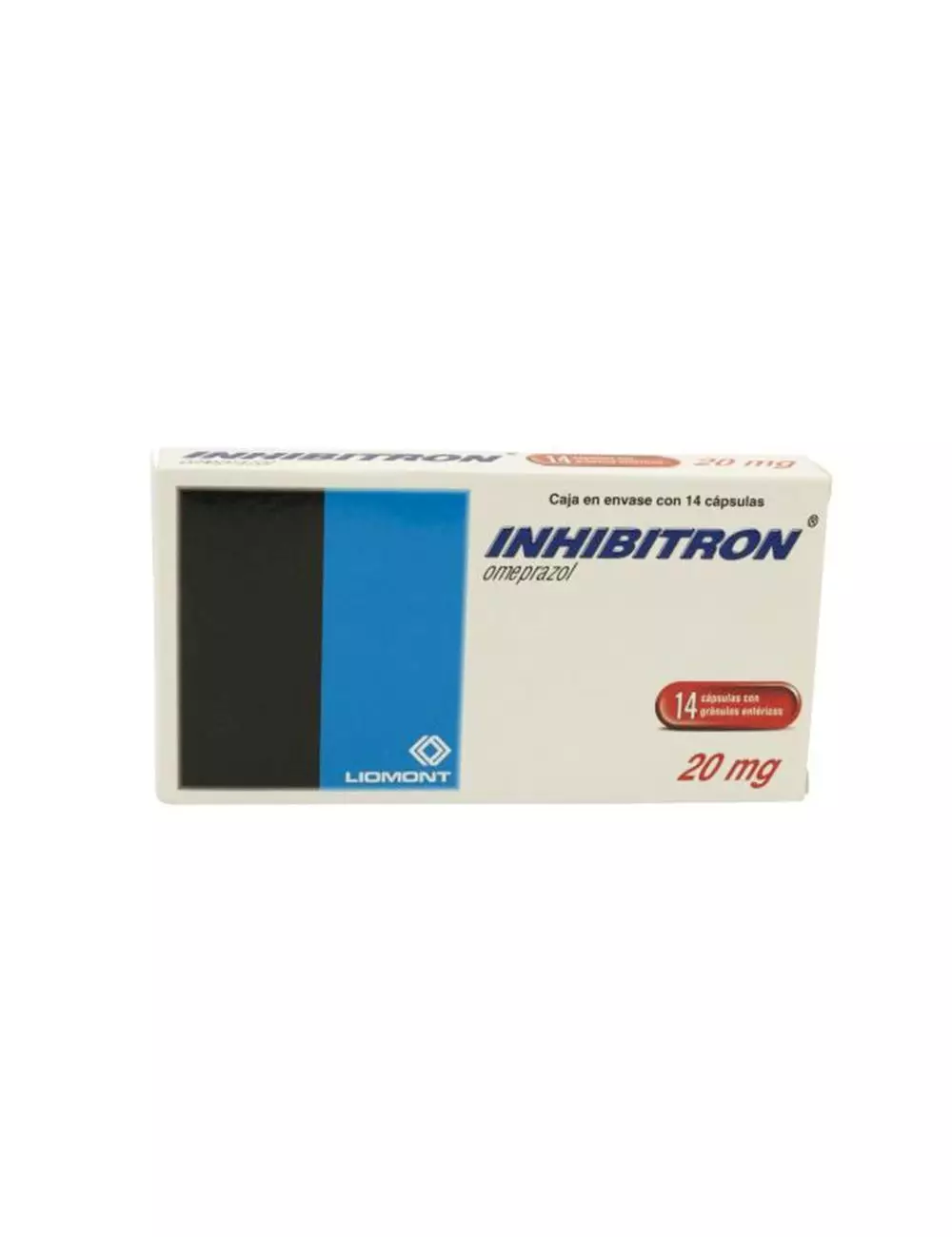 Inhibitron 20 mg Caja Con 14 Cápsulas