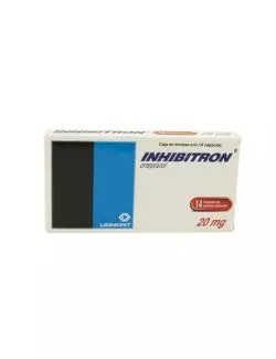 Inhibitron 20 mg Caja Con 14 Cápsulas