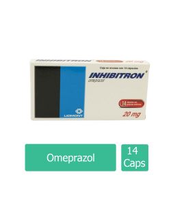 Inhibitron 20 mg Caja Con 14 Cápsulas