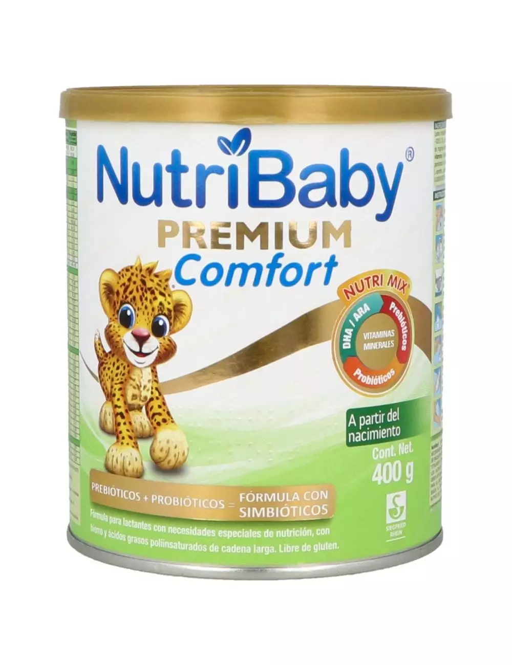 Nutribaby Premium Comfort Lata Con 400 G