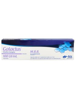 Galactus 100 UI/ mL Solución Inyectable 3 mL - RX3